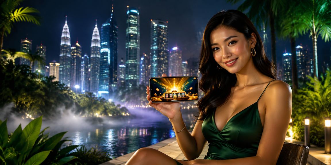 Pengguna Malaysia menggunakan telefon pintar untuk mengakses platform pertaruhan bola sepak di Kuala Lumpur
