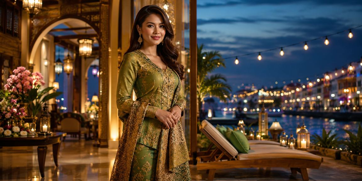 Suasana hiburan kasino dan loteri semasa perayaan Hari Raya di Melaka